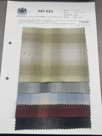SBT-021 Henribone Ombre Check à Bordures Organiques[Fabrication De Textile] Textiles Kuwamura Sous-photo