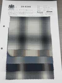 CH-6346 Coton Tencel Fibre Modal à Carreaux Ombrés[Fabrication De Textile] Textiles Kuwamura Sous-photo