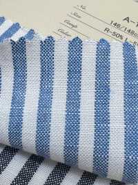 A-1709 Rayonne/lin Teint En Fil[Fabrication De Textile] ARINOBE Sous-photo