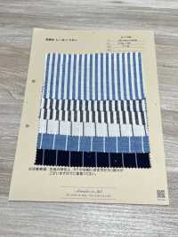 A-1709 Rayonne/lin Teint En Fil[Fabrication De Textile] ARINOBE Sous-photo