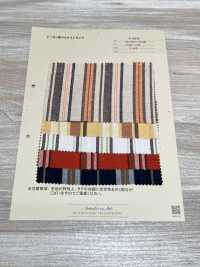 A-8032 Rayonne Lin Multi-rayures[Fabrication De Textile] ARINOBE Sous-photo