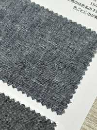 HK2001W Coton Indien, Chanvre, Chambray Indigo, Un Lavage[Fabrication De Textile] KOYAMA Sous-photo
