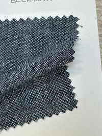 HK2002W Toile De Chanvre Et Coton Indien, Chambray Indigo, Un Lavage[Fabrication De Textile] KOYAMA Sous-photo