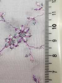 KCL502-D491 60 Broderies Multiples Sur Gazon[Fabrication De Textile] Uni Textile(Atelier Komon) Sous-photo