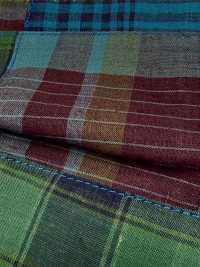 INDIA-2084 Patchwork De Coton Indigo[Fabrication De Textile] ARINOBE Sous-photo