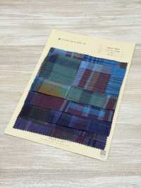 INDIA-2084 Patchwork De Coton Indigo[Fabrication De Textile] ARINOBE Sous-photo
