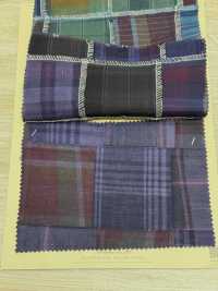 INDIA-2084 Patchwork De Coton Indigo[Fabrication De Textile] ARINOBE Sous-photo