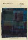 INDIA-2084 Patchwork De Coton Indigo