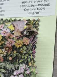 DP-3513-1 Impression Numérique Sur Gazon De 60 Animaux Et Fleurs[Fabrication De Textile] HOKKOH Sous-photo