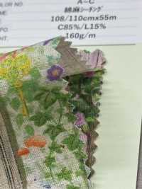 DP-4856-4 Draps En Lin Secret Garden Loomstate[Fabrication De Textile] HOKKOH Sous-photo