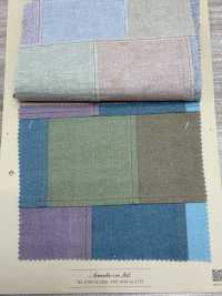 INDIA-2116 Patchwork En Jean[Fabrication De Textile] ARINOBE Sous-photo