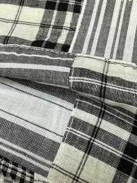 INDIA-2146 Patchwork De Coton[Fabrication De Textile] ARINOBE Sous-photo