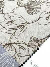 KCL534-D63 Toile De Lin Et Dentelle En Rayonne[Fabrication De Textile] Uni Textile(Atelier Komon) Sous-photo