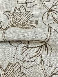 KCL534-D63 Toile De Lin Et Dentelle En Rayonne[Fabrication De Textile] Uni Textile(Atelier Komon) Sous-photo