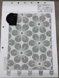 8026-870-1 Fleur Brodée En Gaze[Fabrication De Textile] HOKKOH Sous-photo
