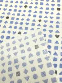 KCP400-DK630 40 % Coton Imprimé[Fabrication De Textile] Uni Textile(Atelier Komon) Sous-photo