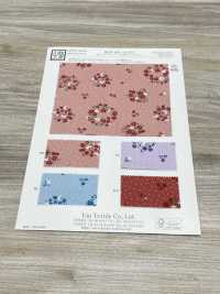 KCP400-DK703 40 % Coton Imprimé[Fabrication De Textile] Uni Textile(Atelier Komon) Sous-photo