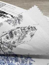 KCP400-DK605 40 % Coton Imprimé[Fabrication De Textile] Uni Textile(Atelier Komon) Sous-photo