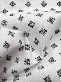 KCP400-DK628 40 % Coton Imprimé[Fabrication De Textile] Uni Textile(Atelier Komon) Sous-photo