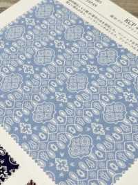 KCP400-DK694 40 % Coton Imprimé[Fabrication De Textile] Uni Textile(Atelier Komon) Sous-photo