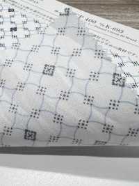 KCP400-DK693 40 % Coton Imprimé[Fabrication De Textile] Uni Textile(Atelier Komon) Sous-photo