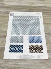 KCP400-DK695 40 % Coton Imprimé[Fabrication De Textile] Uni Textile(Atelier Komon) Sous-photo