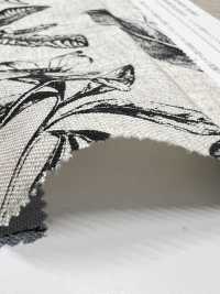 KCP524-D493 Impression Monochrome Sur Toile De Lin Et Rayonne[Fabrication De Textile] Uni Textile(Atelier Komon) Sous-photo