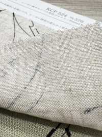 KCP524-D570 Impression Monochrome Sur Toile De Lin Et Rayonne[Fabrication De Textile] Uni Textile(Atelier Komon) Sous-photo
