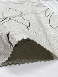 KCP524-D570 Impression Monochrome Sur Toile De Lin Et Rayonne[Fabrication De Textile] Uni Textile(Atelier Komon) Sous-photo