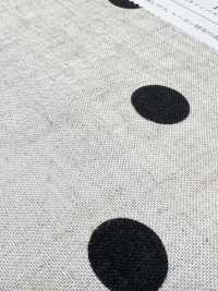 KCP524-D589 Impression Monochrome Sur Toile De Lin Et Rayonne[Fabrication De Textile] Uni Textile(Atelier Komon) Sous-photo