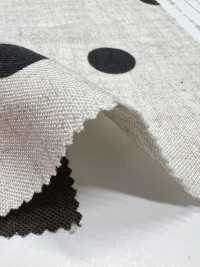 KCP524-D589 Impression Monochrome Sur Toile De Lin Et Rayonne[Fabrication De Textile] Uni Textile(Atelier Komon) Sous-photo