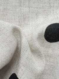KCP524-D589 Impression Monochrome Sur Toile De Lin Et Rayonne[Fabrication De Textile] Uni Textile(Atelier Komon) Sous-photo