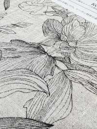 KCP524-D624 Impression Monochrome Sur Toile De Lin Et Rayonne[Fabrication De Textile] Uni Textile(Atelier Komon) Sous-photo