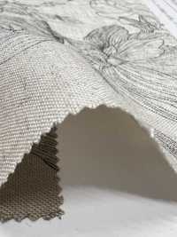 KCP524-D624 Impression Monochrome Sur Toile De Lin Et Rayonne[Fabrication De Textile] Uni Textile(Atelier Komon) Sous-photo