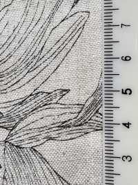 KCP524-D624 Impression Monochrome Sur Toile De Lin Et Rayonne[Fabrication De Textile] Uni Textile(Atelier Komon) Sous-photo