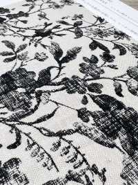 KCP524-D637 Impression Monochrome Sur Toile De Lin Et Rayonne[Fabrication De Textile] Uni Textile(Atelier Komon) Sous-photo