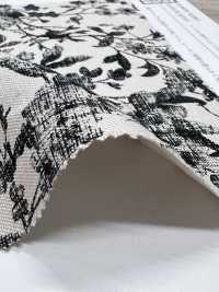 KCP524-D637 Impression Monochrome Sur Toile De Lin Et Rayonne[Fabrication De Textile] Uni Textile(Atelier Komon) Sous-photo