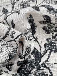 KCP524-D637 Impression Monochrome Sur Toile De Lin Et Rayonne[Fabrication De Textile] Uni Textile(Atelier Komon) Sous-photo