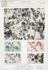 KCP524-D637 Toile rayonne-lin imprimée monochrome