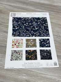 KCP604VF-DSE-51 Coton 60 Lawn, Imprimé Vintage[Fabrication De Textile] Uni Textile(Atelier Komon) Sous-photo