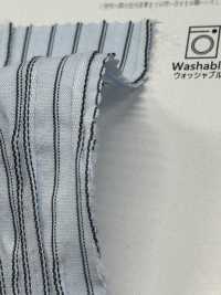 KYC912-D3 T/C Tuck Dobby Teint En Fil[Fabrication De Textile] Uni Textile(Atelier Komon) Sous-photo