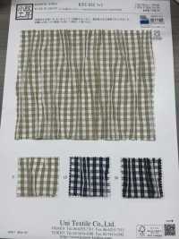 KYC912-D5 T/C Dobby Teint En Fil[Fabrication De Textile] Uni Textile(Atelier Komon) Sous-photo