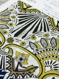 KCP609MWL-DK-20 60 % Coton Linon Miracle Wave Liberty Print[Fabrication De Textile] Uni Textile(Atelier Komon) Sous-photo