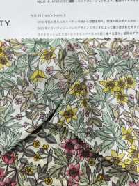 KCP609MWL-DK-16 60 % Coton Linon Miracle Wave Liberty Print[Fabrication De Textile] Uni Textile(Atelier Komon) Sous-photo