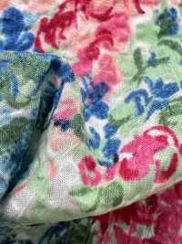 KCP807MWL-DK-22 80 % Coton Lawn, Imprimé Liberty Miracle Wave, Mary Jean[Fabrication De Textile] Uni Textile(Atelier Komon) Sous-photo