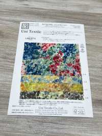 KCP807MWL-DK-22 80 % Coton Lawn, Imprimé Liberty Miracle Wave, Mary Jean[Fabrication De Textile] Uni Textile(Atelier Komon) Sous-photo