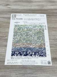 KCP807MWL-DK-23 80 % Coton Lawn Miracle Wave Liberty Print Cendre Peigne[Fabrication De Textile] Uni Textile(Atelier Komon) Sous-photo