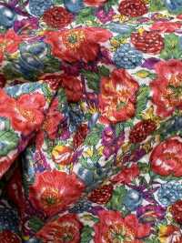 KCP807MWL-DK-24 Coton 80 Lawn Miracle Wave Liberty Print Septembre[Fabrication De Textile] Uni Textile(Atelier Komon) Sous-photo