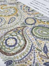 KCP807MWL-DK-35 Coton 80 Lawn Miracle Wave Liberty Print Charlie's Paisley[Fabrication De Textile] Uni Textile(Atelier Komon) Sous-photo