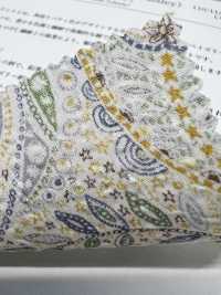KCP807MWL-DK-35 Coton 80 Lawn Miracle Wave Liberty Print Charlie's Paisley[Fabrication De Textile] Uni Textile(Atelier Komon) Sous-photo